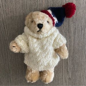 Vintage Chrisha Playful Plush Teddy Bear 9" Poseable 1996